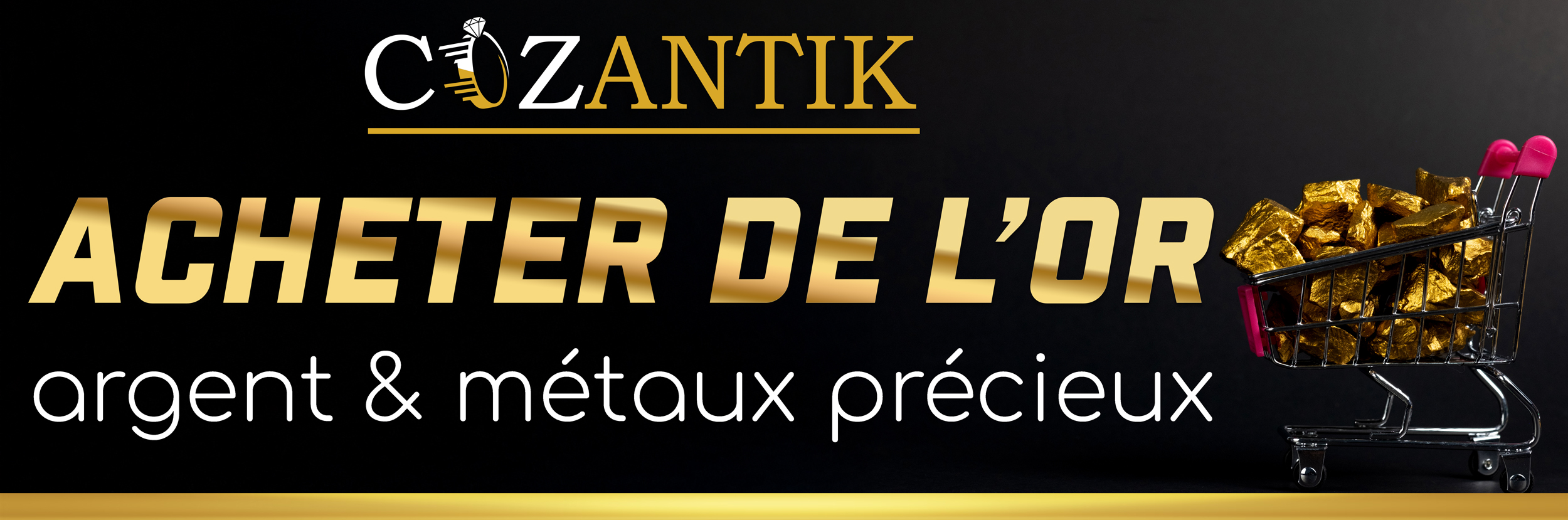 acheter de l'or cozantik