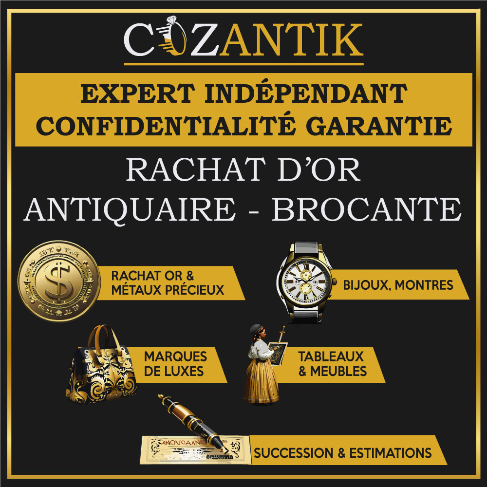 Cozantik rachar d'or - anticaire - brocante